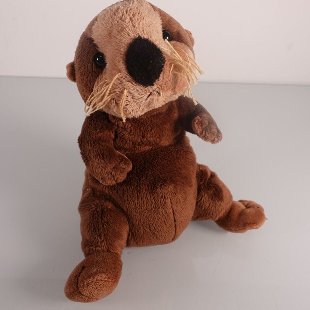 Ganz Webkinz Brown Sea Otter Plush Stuffed Animal HM359 Retired No Code